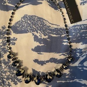 Brand new banana republic royal blue necklace